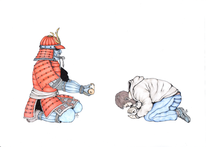 Samurai by Giorgio Zocca Samurai by Giorgio Zocca